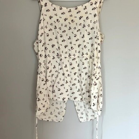 Kismet country floral blouse 100% rayon XL - Picture 4 of 7